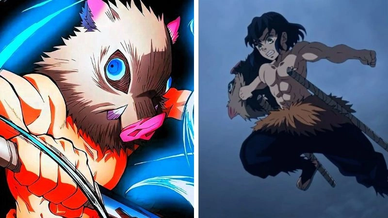 Avatar Inosuke với chiếc mặt nạ heo quen thuộc