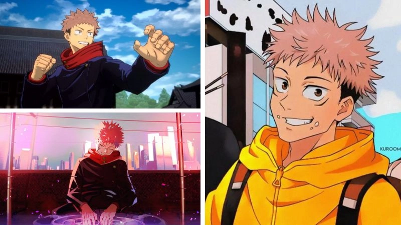 Avatar Itadori nổi bật với ánh mắt đầy quyết tâm