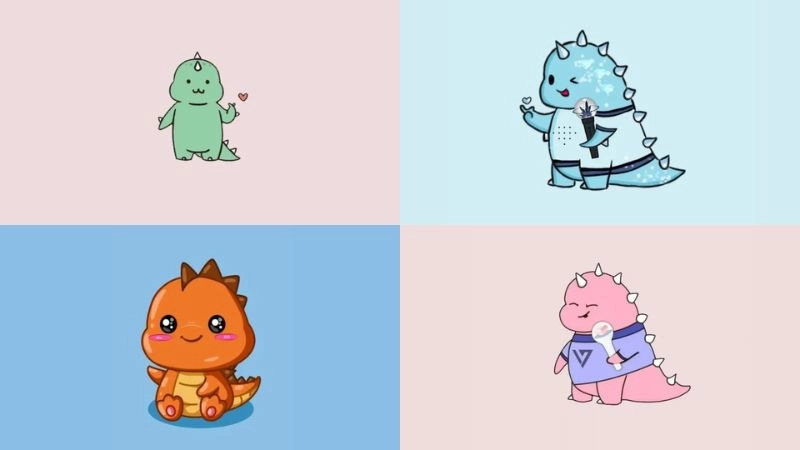 Bộ sưu tập avatar khủng long dành cho người mê dino