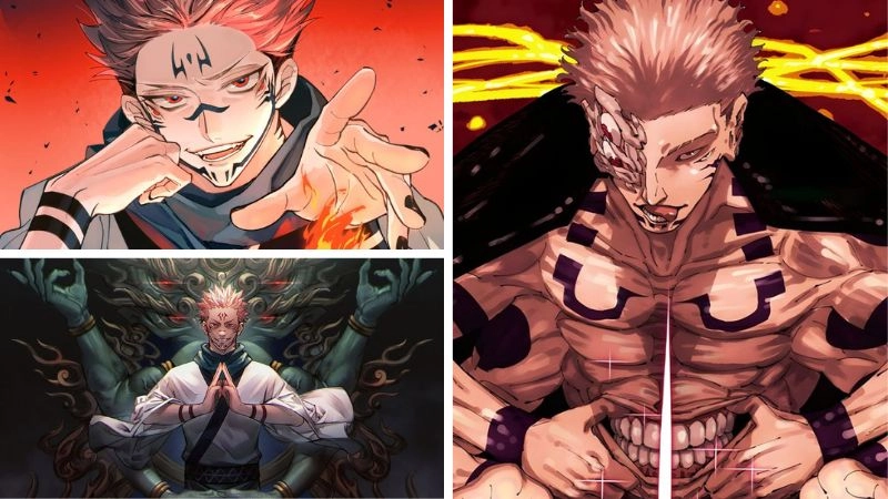 Avatar Sukuna hiện thân của lời nguyền cổ đại tối thượng