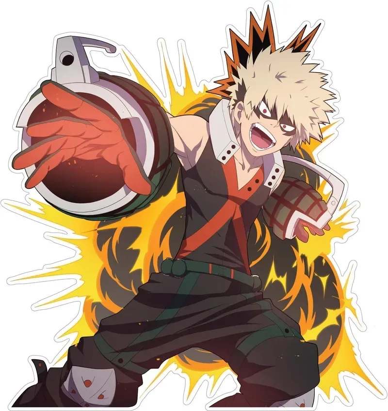 Villain Bakugou với phong cách phản diện đầy bí ẩn