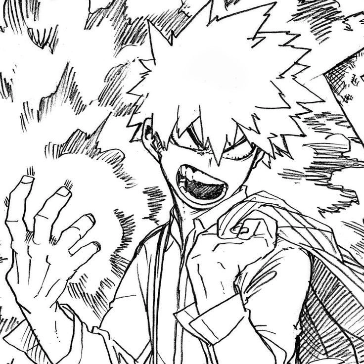 Bakugou 6 múi đốt cháy mọi ánh nhìn vì quá nóng bỏng