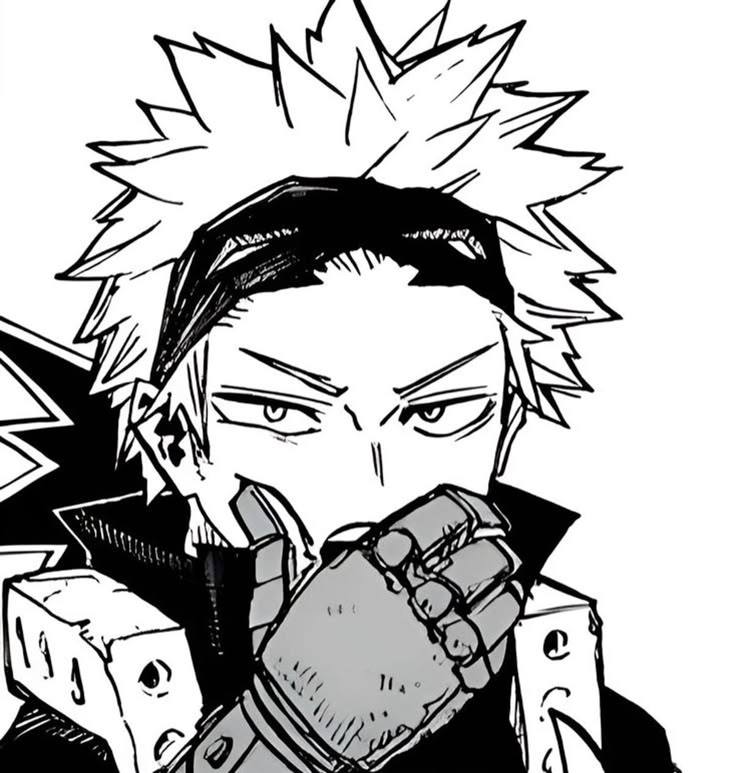 Bakugou drawing phác họa thần thái không lẫn vào đâu