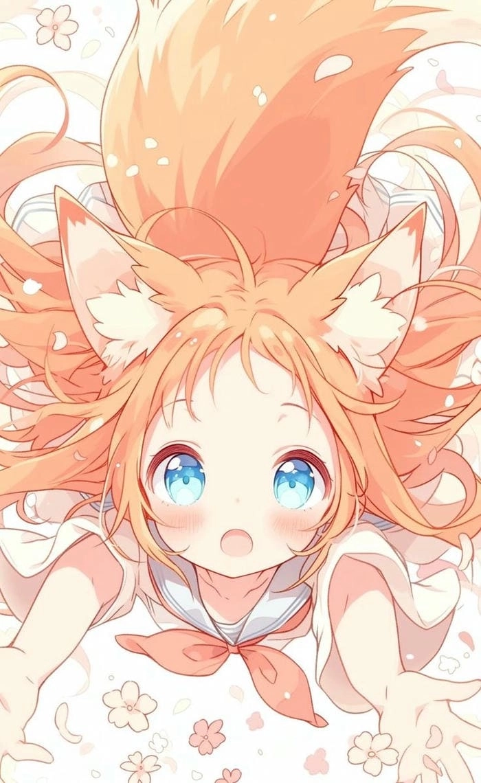 Cáo chibi cute khiến tim tan chảy