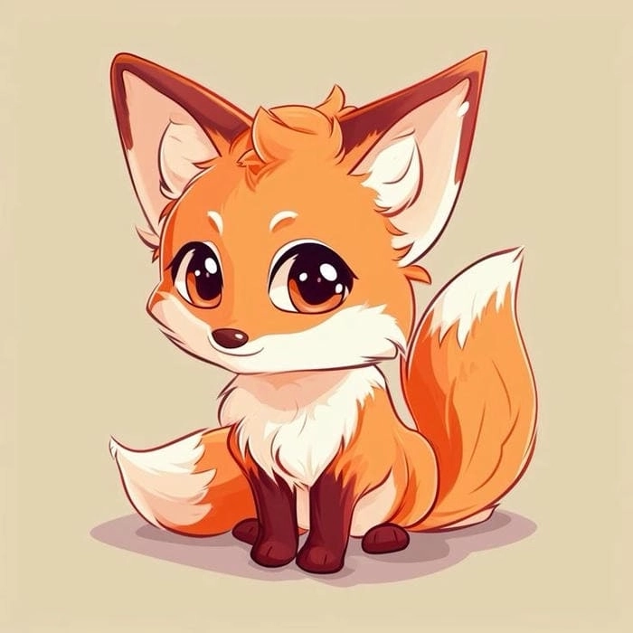 Icon con cáo đáng yêu cho hội cuồng thú