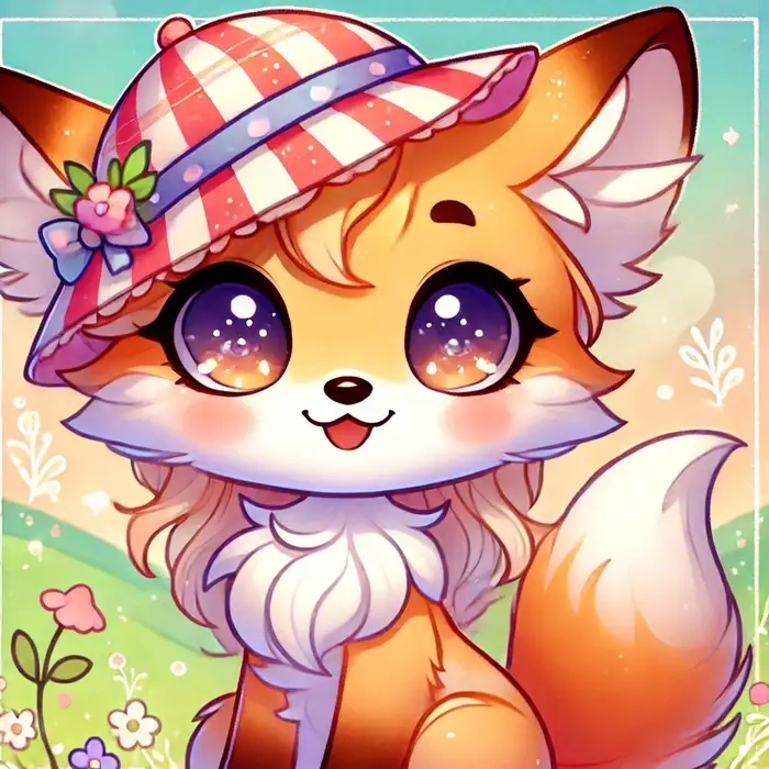 Cáo chibi cute phiên bản hút mắt