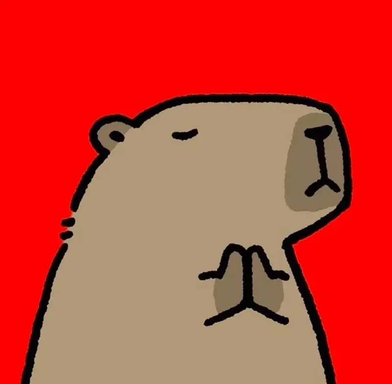 Capybara hồng meme là định nghĩa của sự cute