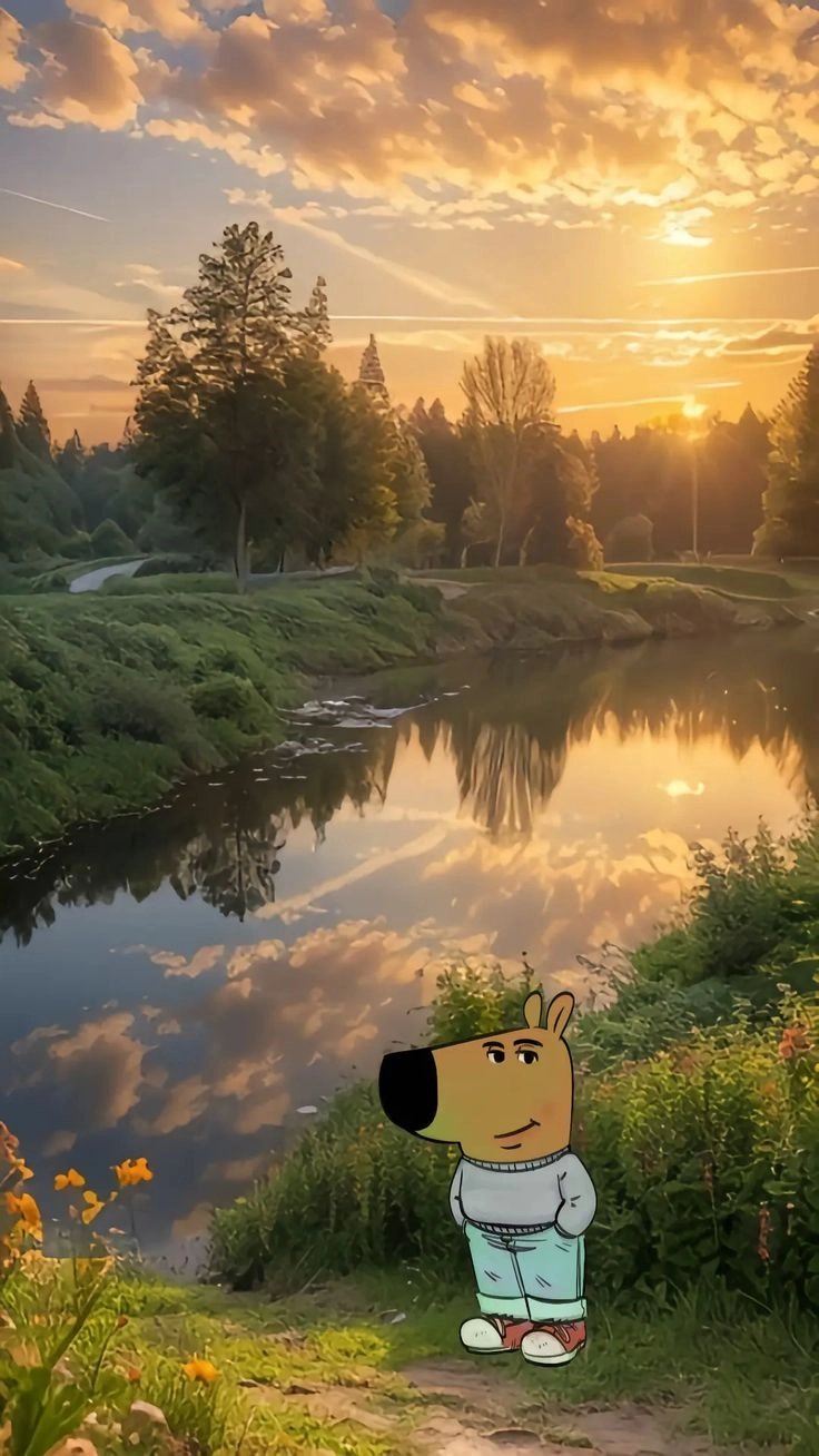Capybara chill guy phiên bản chill thú vị lạ
