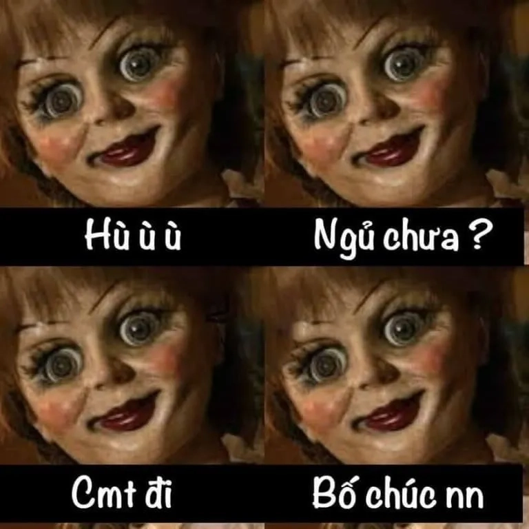 Meme ngủ ngon cute bé bỏng và dịu dàng