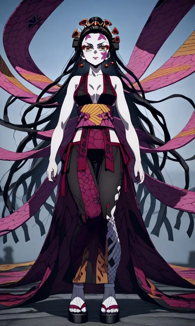 Gợi cảm và chết người với Daki Sexy Demon Slayer