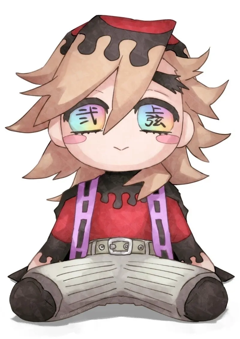 Vẽ Douma chibi siêu dễ thương mà vẫn rùng rợn