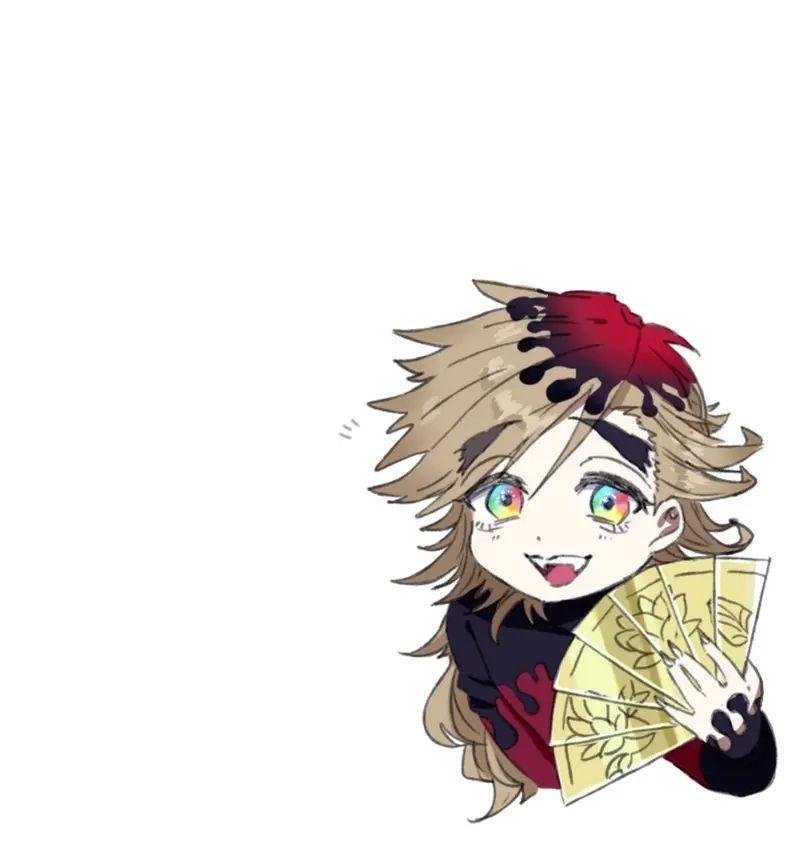 Douma chibi dibujo đáng yêu pha chút điên dại
