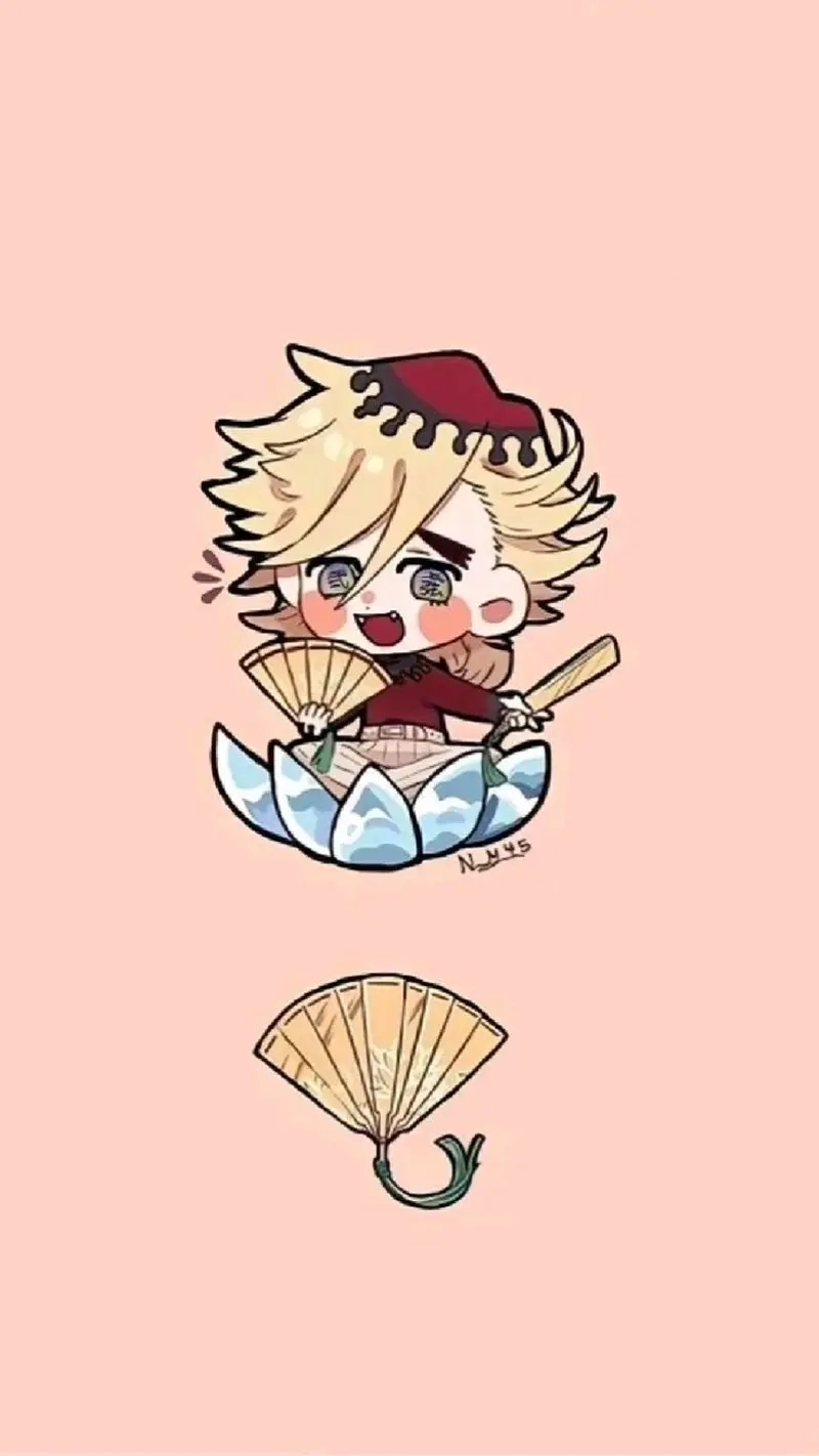 Douma chibi kawaii độc ác mà vẫn đáng yêu