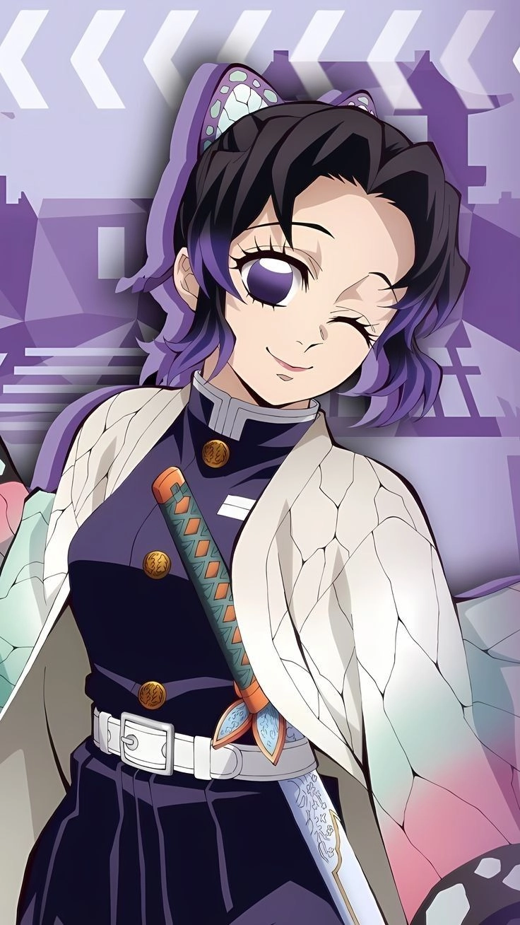 Ảnh Shinobu fanart được vẽ bằng cả tâm huyết người họa sĩ