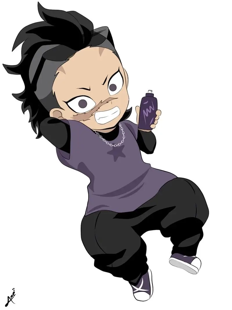 Giao diện chính thức Genya Chibi Official Art