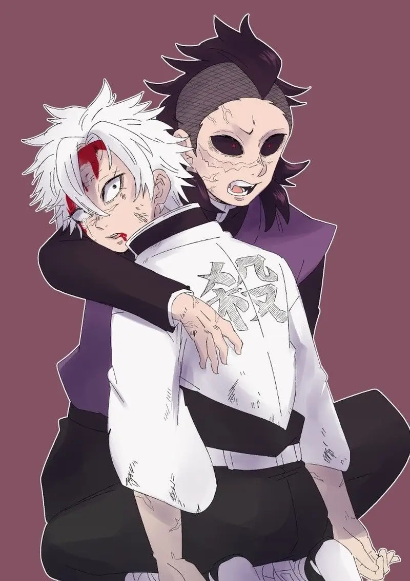 Loạt ảnh tình cảm Sanemi x Genya cute