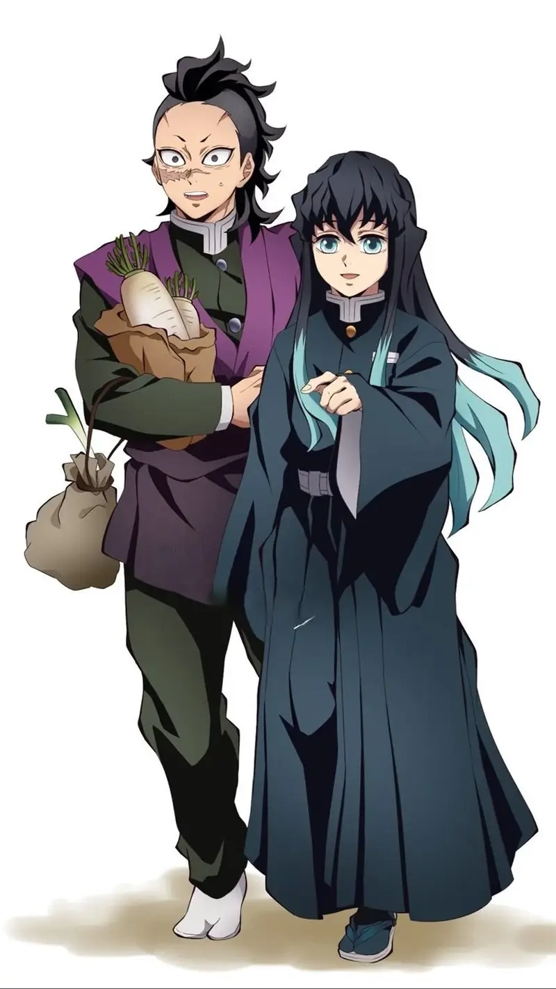 Tương tác dễ thương Muichiro x Genya