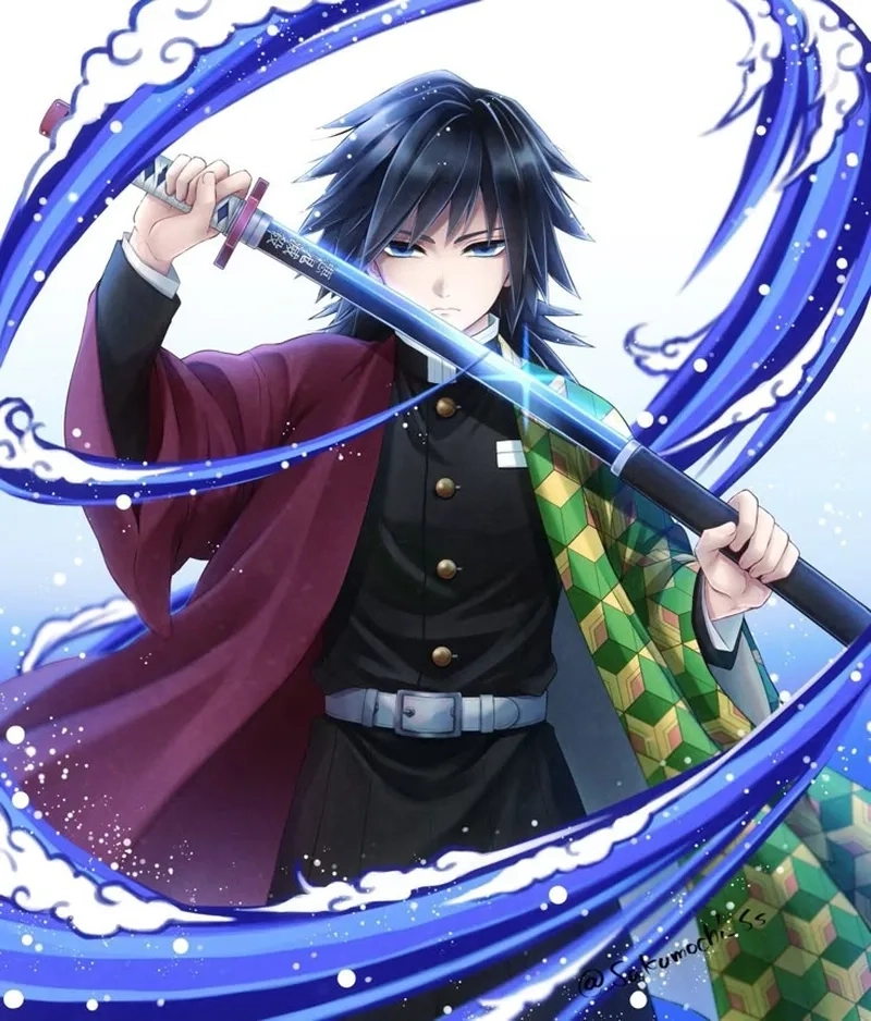 Vẻ đẹp trai khó cưỡng của Giyuu Demon Slayer