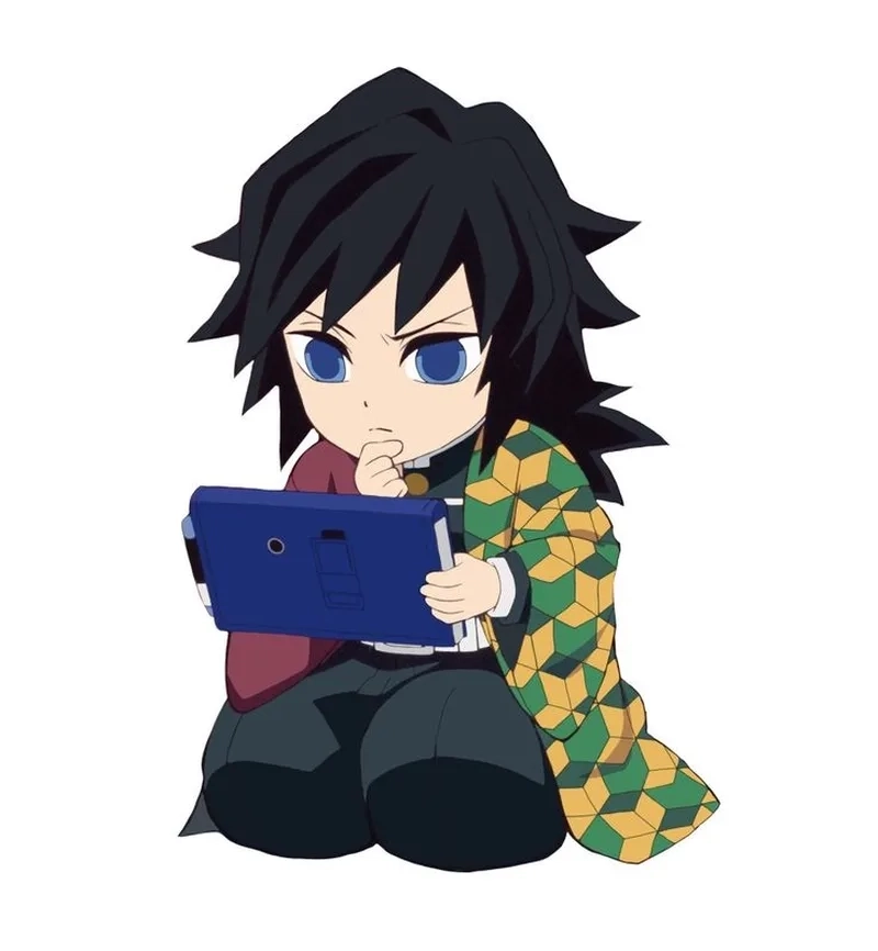 Bộ ảnh cực yêu về Giyuu Chibi