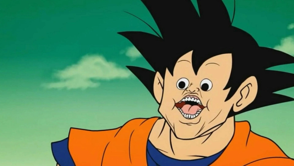 Goku meme với ánh mắt lạnh khiến đối thủ run rẩy