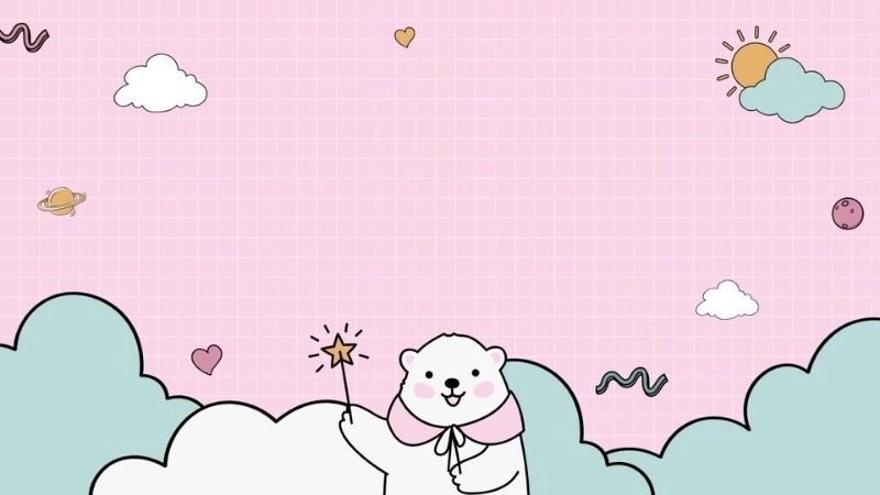 Avatar màu hồng cute dành riêng cho team ngọt ngào