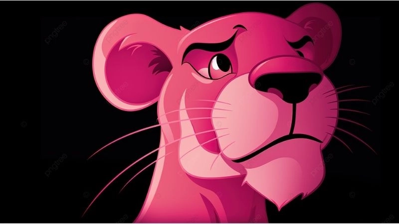 Avatar cặp màu hồng dành cho couple yêu sắc nhẹ