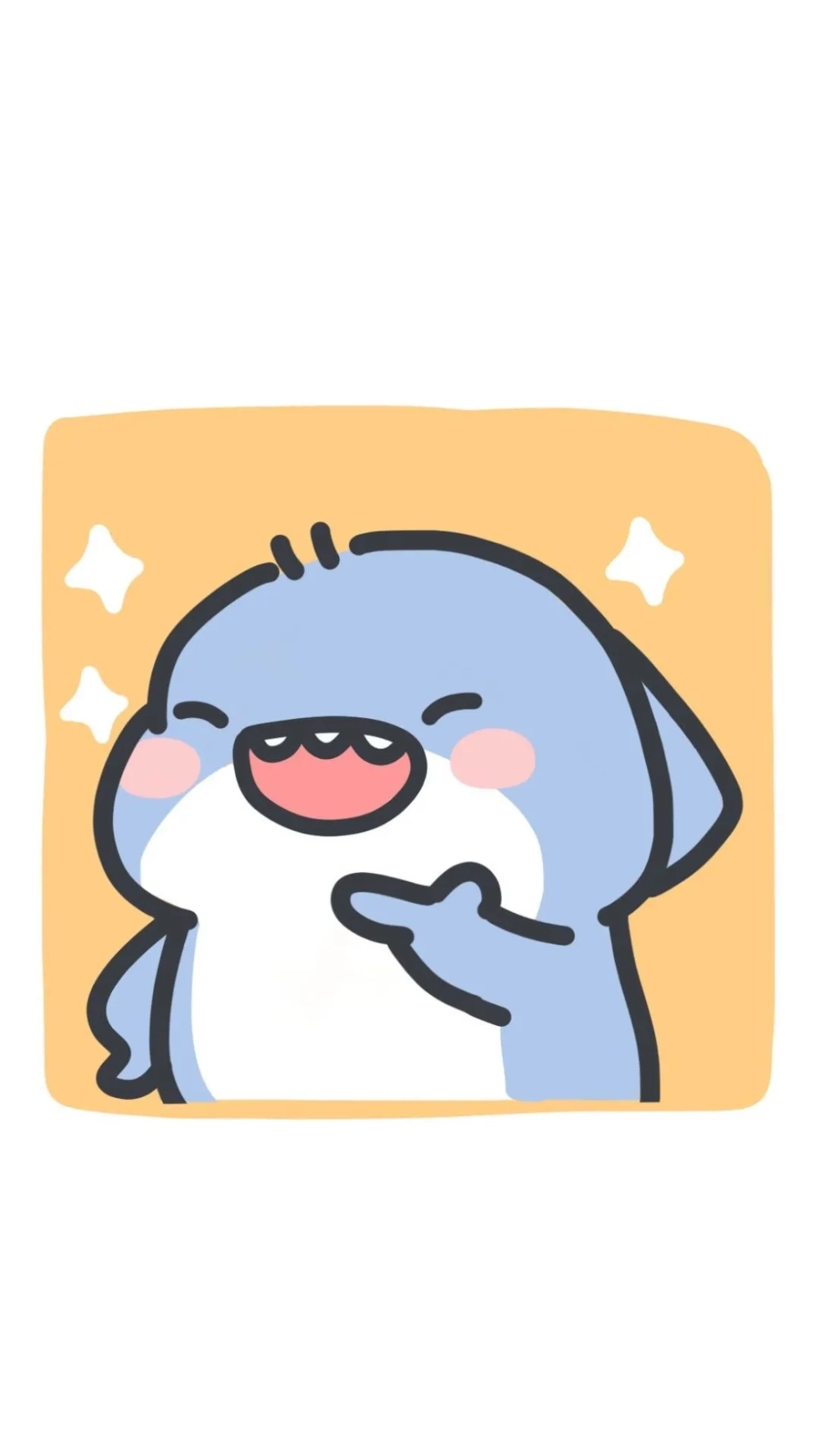 Hình nền chibi cực hot với ảnh cá mập cute chibi