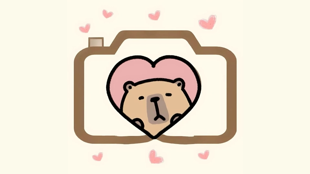 Màn hình sắc nét cùng hình nền máy tính Capybara 4K