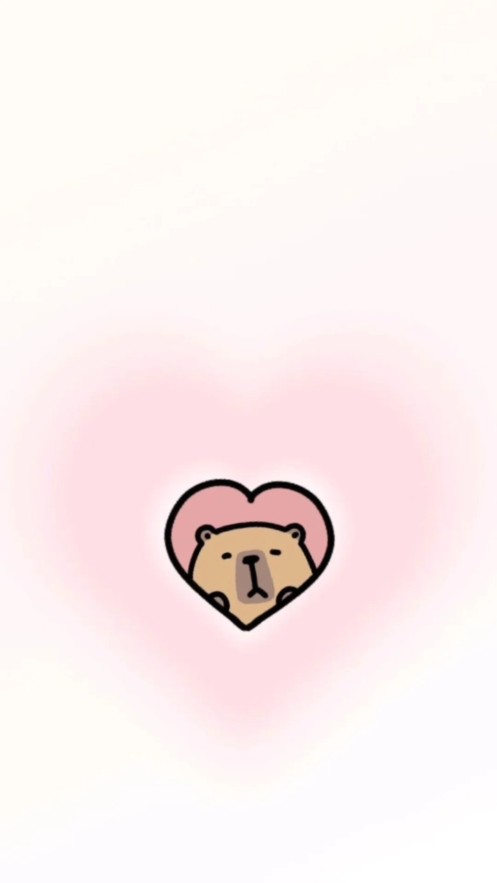 Mỗi góc chạm đều ngọt ngào với hình nền điện thoại hình Capybara