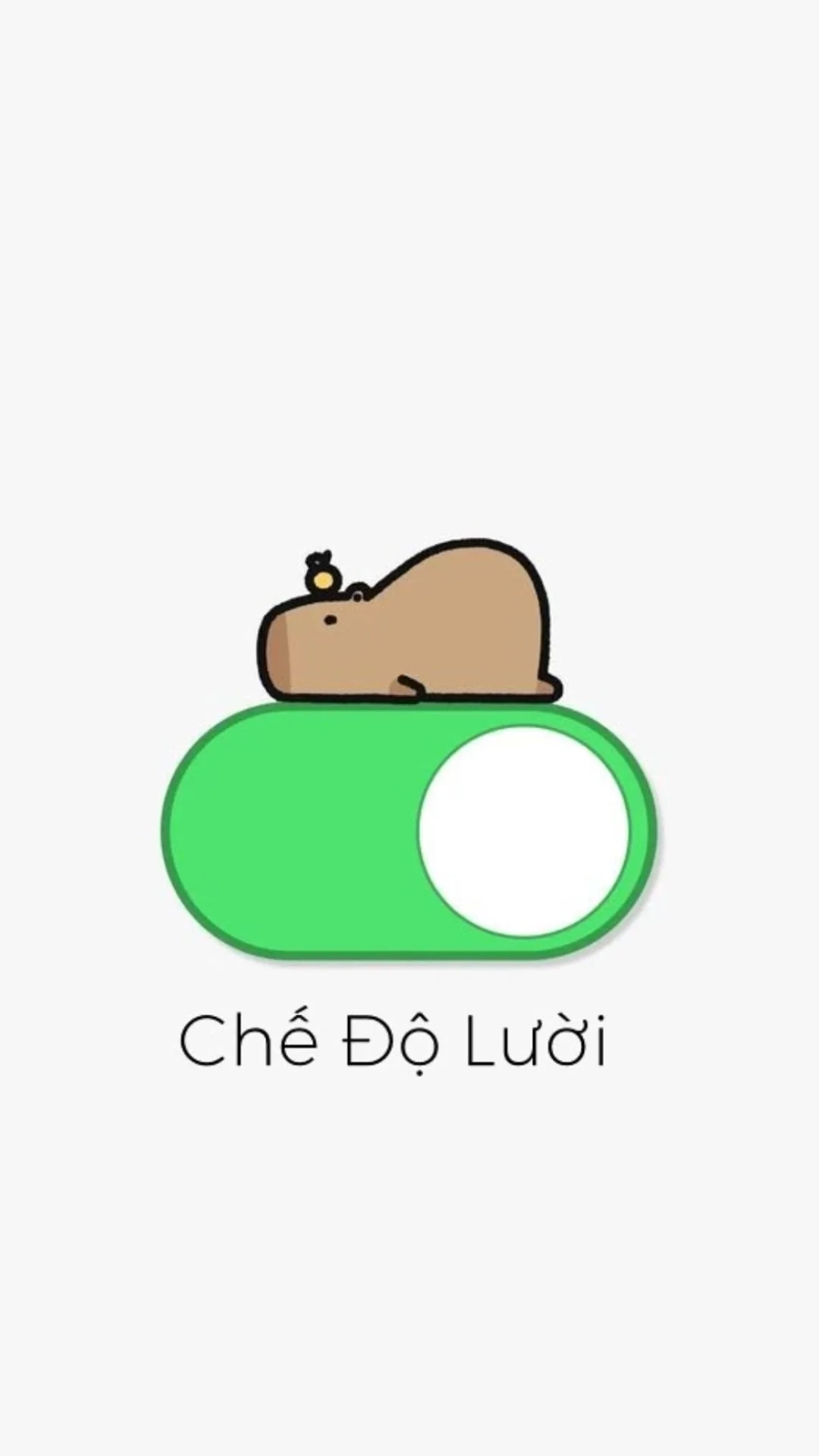 Hiệu ứng sinh động nhờ hình nền điện thoại Capybara 3D