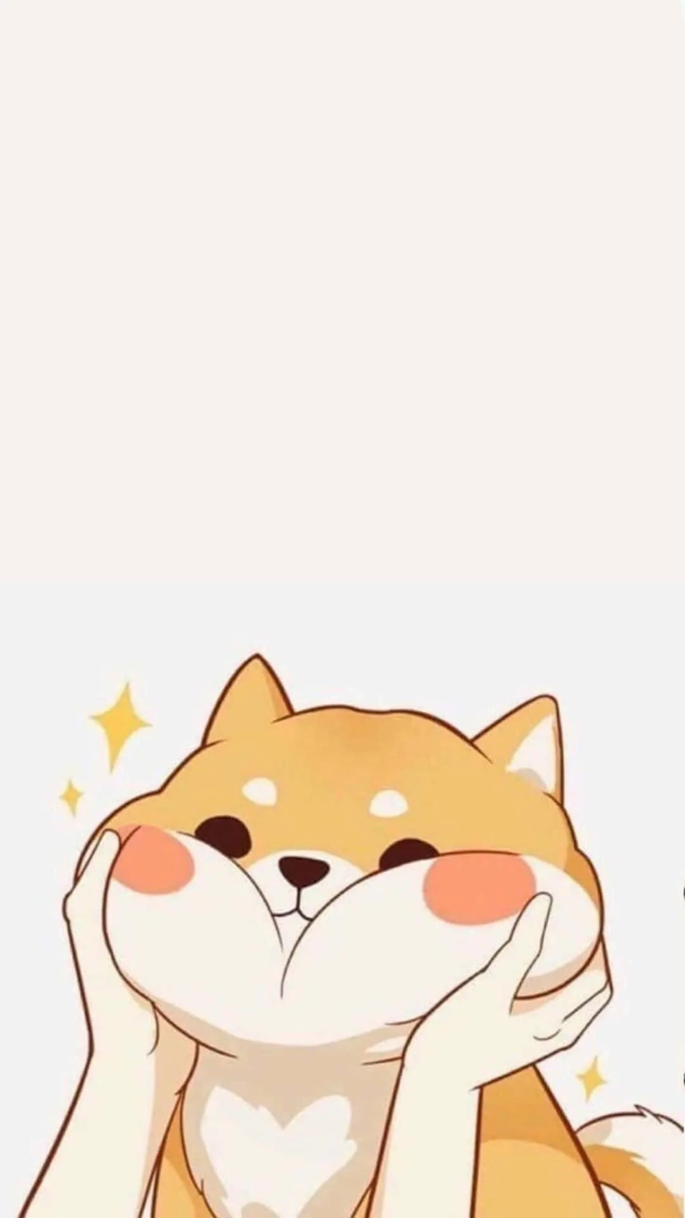 Mê mẩn style Nhật cùng hình nền con chó cute anime