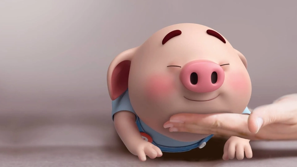 Cài đặt ngay bộ hình nền máy tính con heo dễ thương