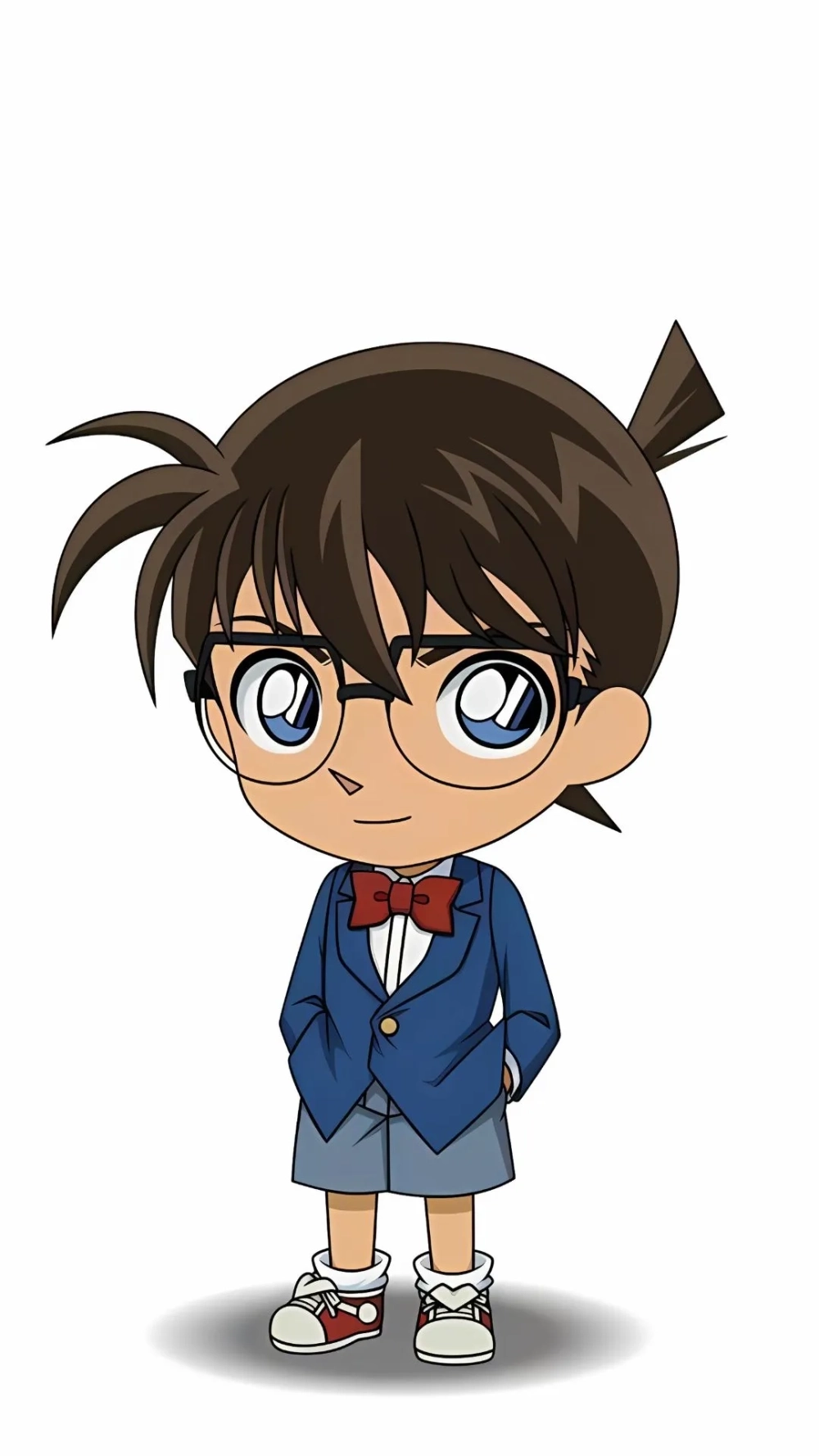 Đắm chìm với hình nền conan chibi siêu dễ thương