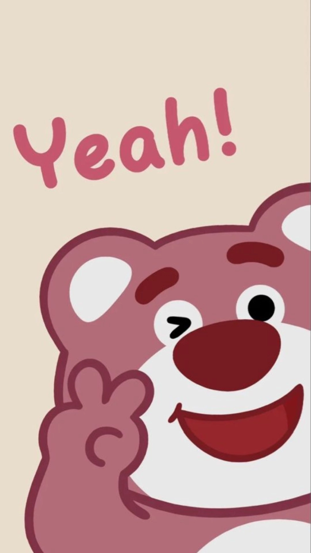 Siêu đáng yêu với hình nền Gấu Dâu Lotso cute