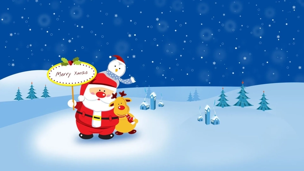 Cute không giới hạn với hình nền Noel cute