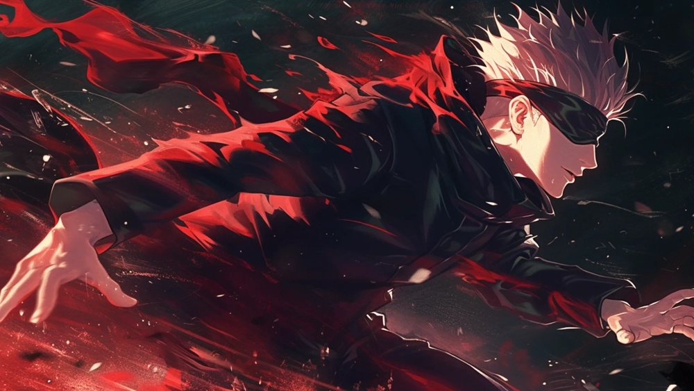 Đắm chìm thế giới phép thuật cùng hình nền máy tính anime Gojo