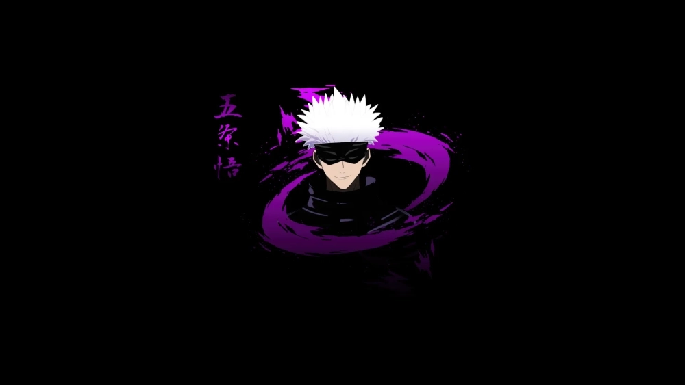 Nâng tầm góc học tập với hình nền máy tính 4k anime Gojo Satoru