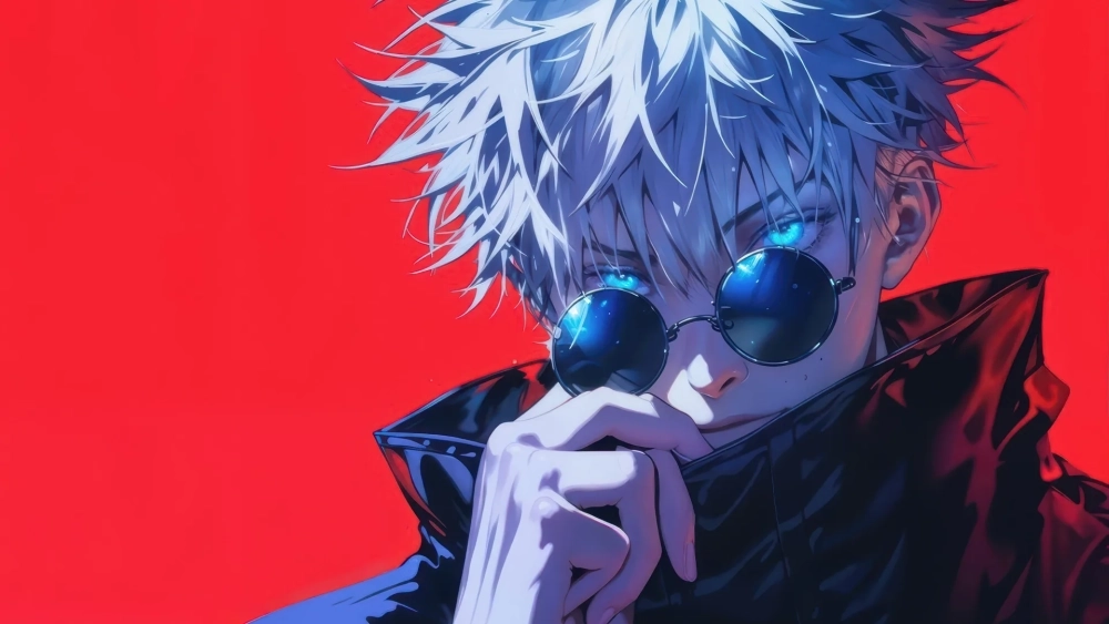 Hấp dẫn từng khung hình với hình nền anime Gojo ngầu