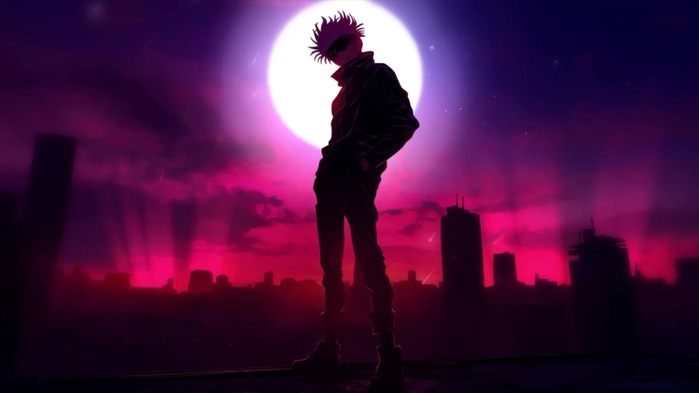 Gojo Satoru đỉnh cao trong hình nền anime Gojo Satoru