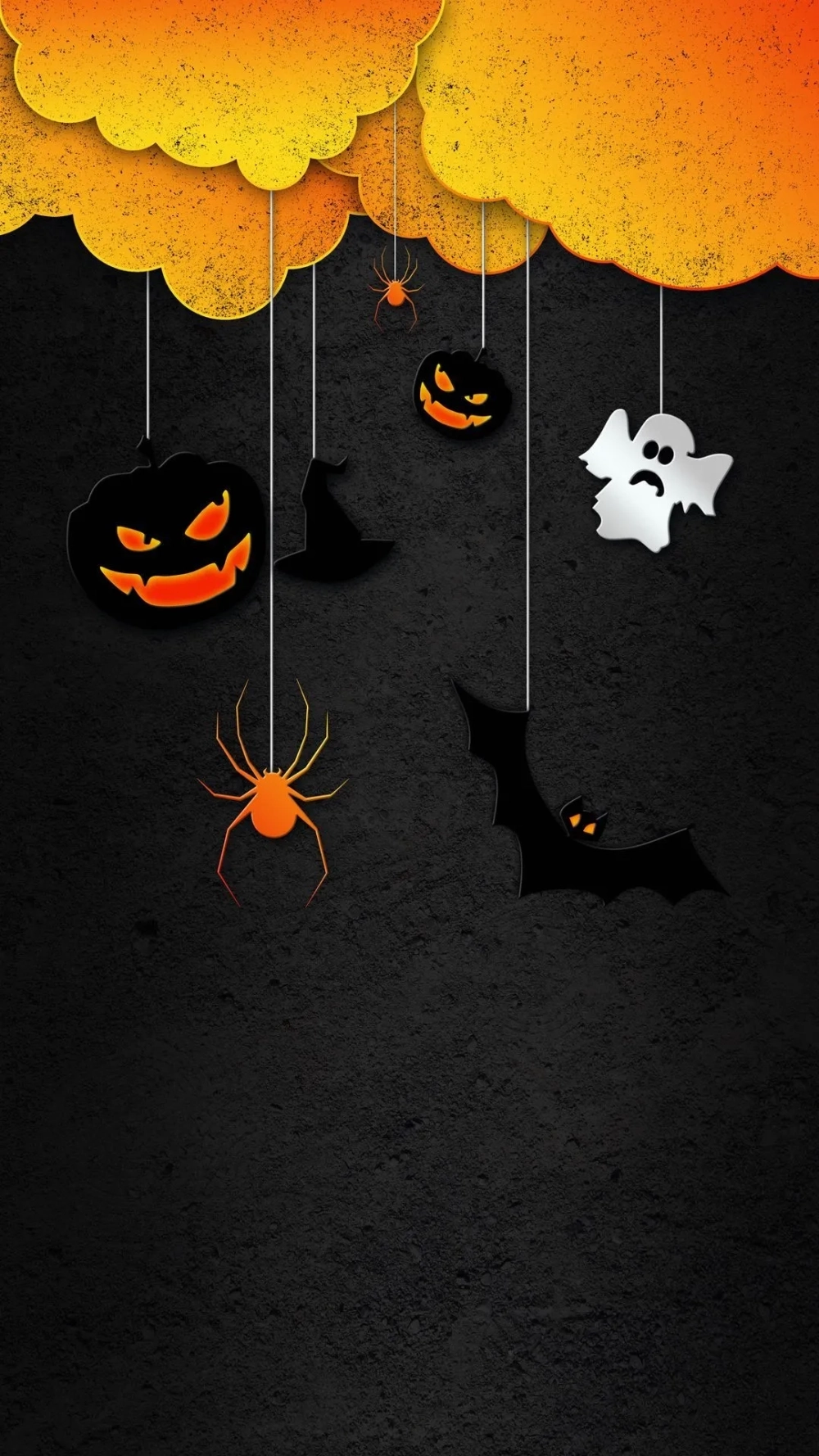 Dịu dàng nhưng nổi bật với hình nền halloween dễ thương