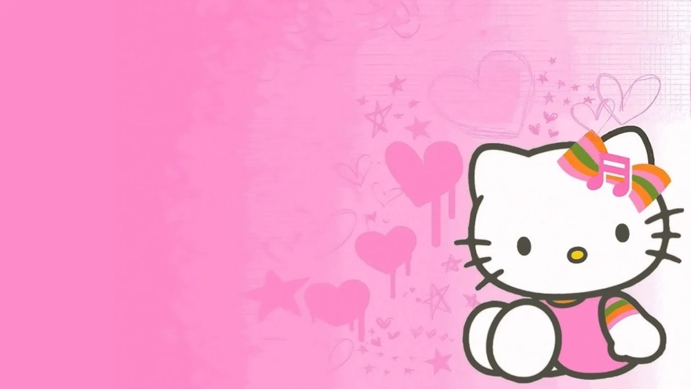 Ngập tràn kẹo ngọt cùng hình nền đẹp Hello Kitty