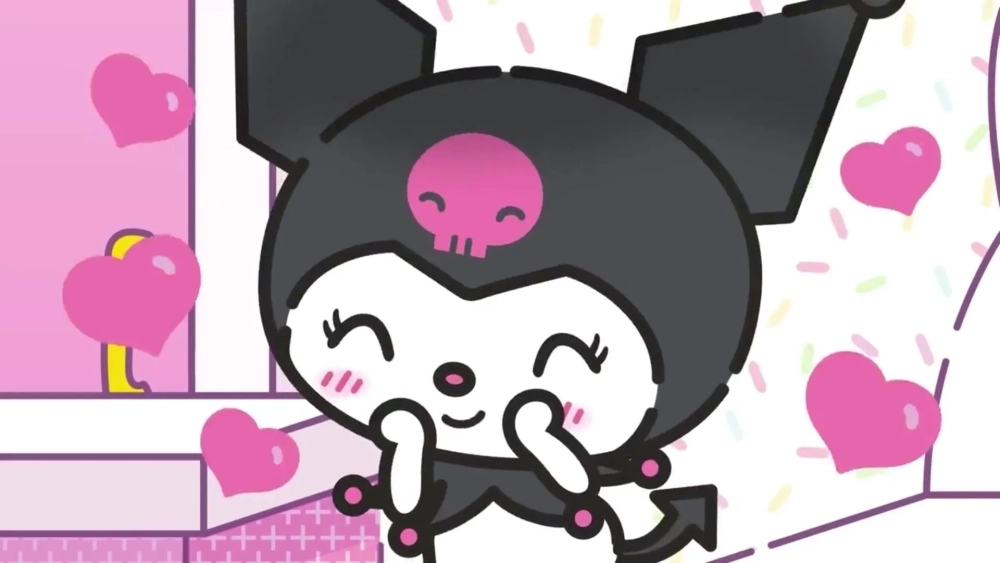 Chất lừ anime style cùng hình nền Kuromi cute anime