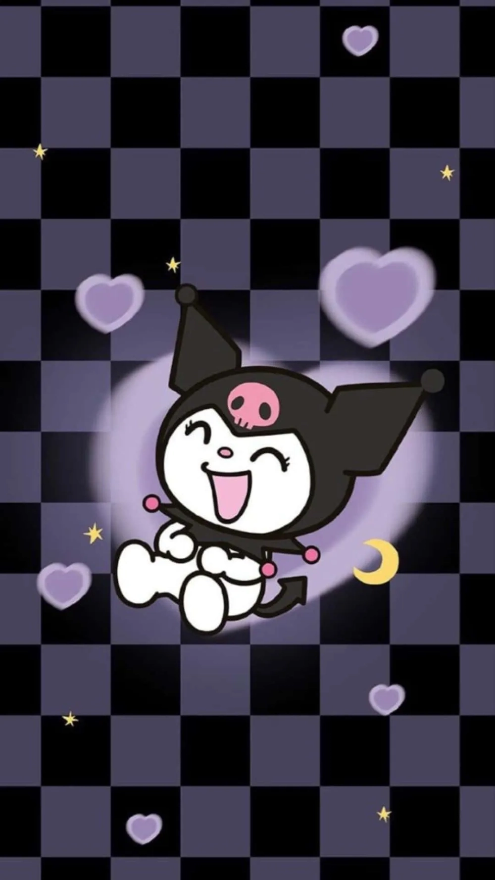 Siêu cấp đáng yêu là hình nền Kuromi cute