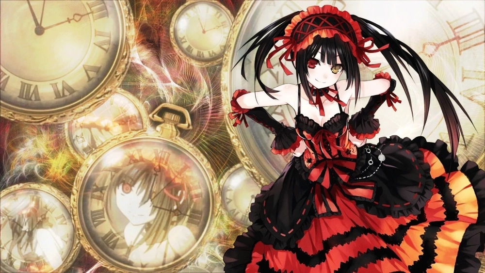 Fan Kurumi đừng bỏ lỡ bộ hình nền máy tính kurumi cực kỳ mãn nhãn