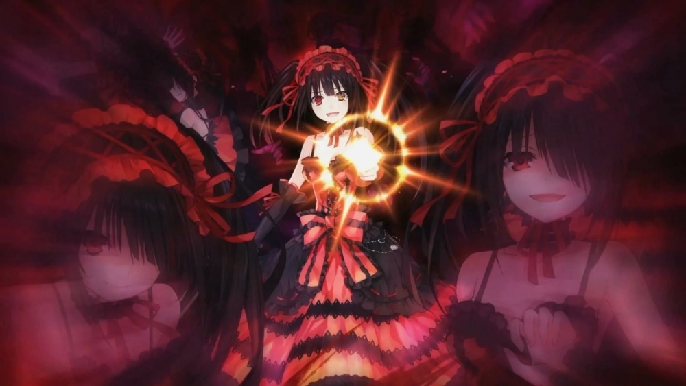 Đắm chìm trong thần thái của anime tokisaki kurumi