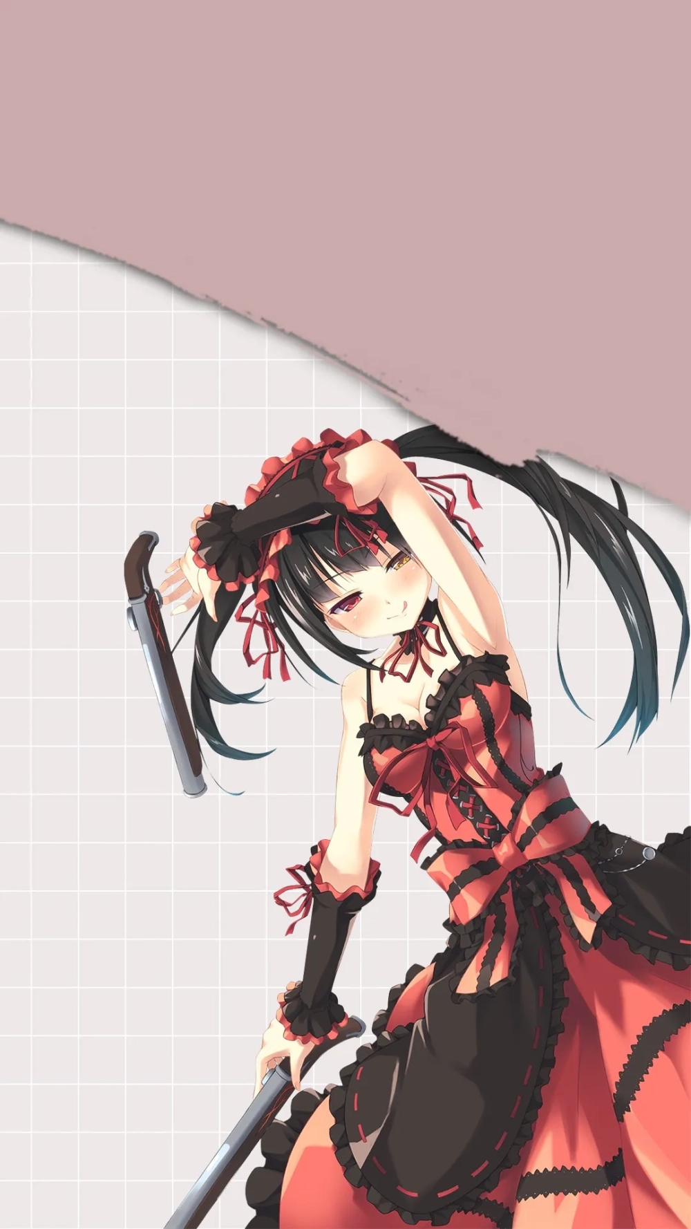 Chuẩn nét từng khung hình với kurumi tokisaki wallpaper 1920x1080