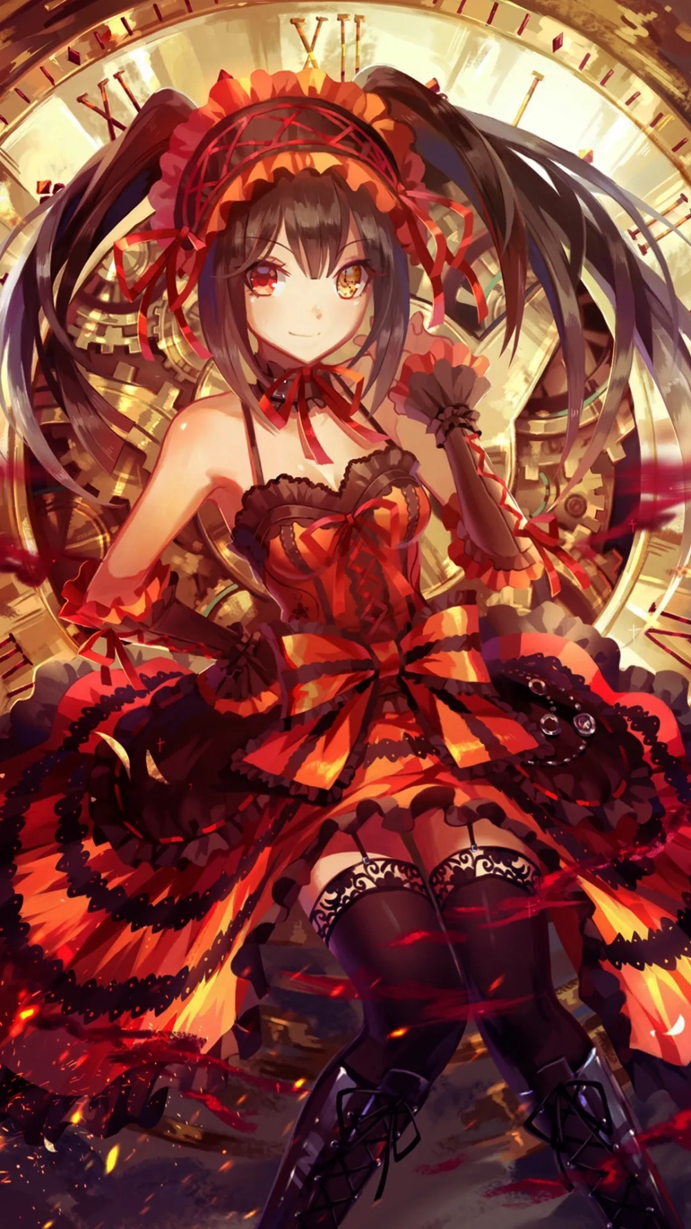 Mê mẩn từng pixel trong kurumi tokisaki wallpaper 4k phone