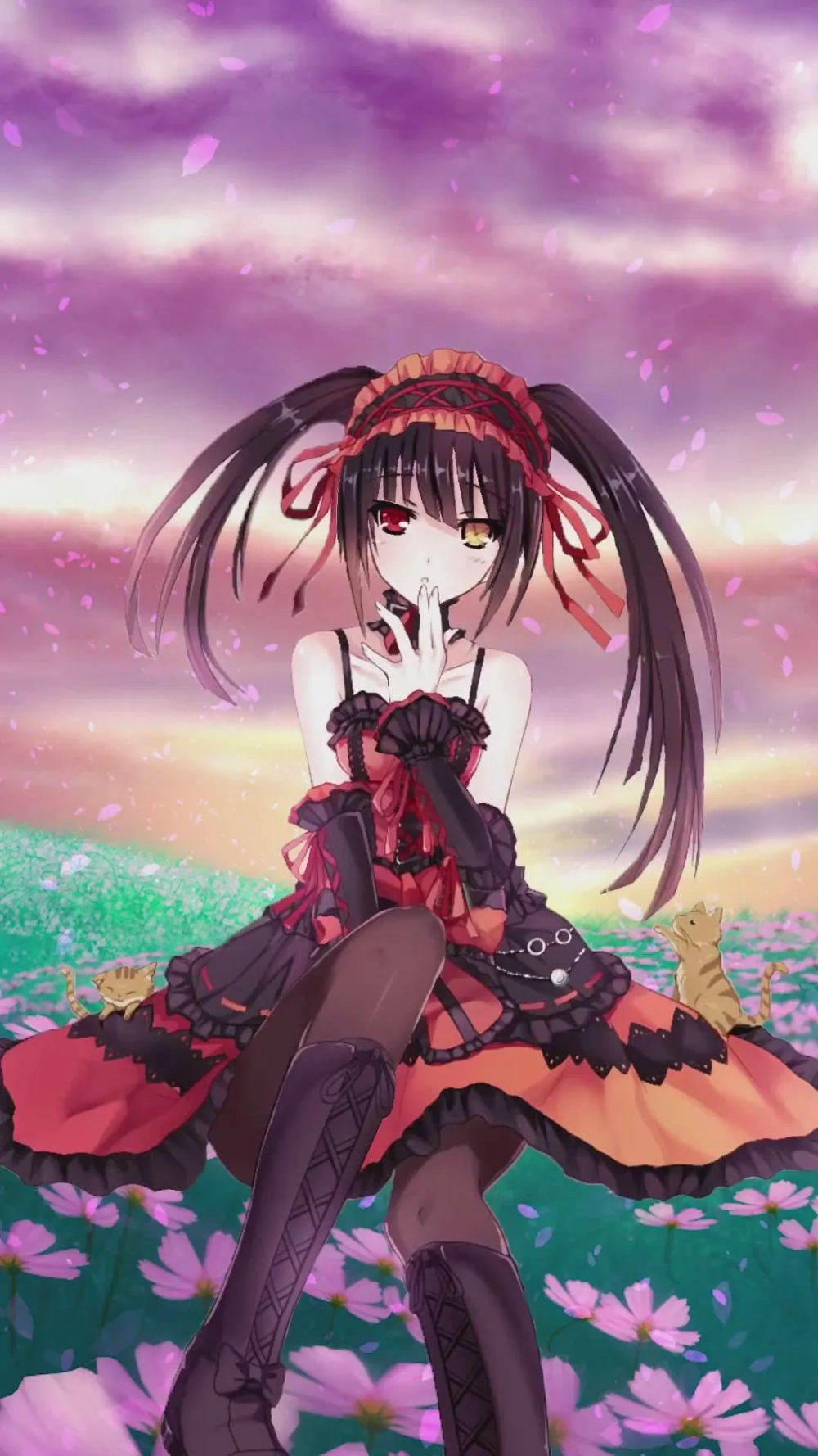Cười ngất với bộ kurumi tokisaki meme chất như nước cất