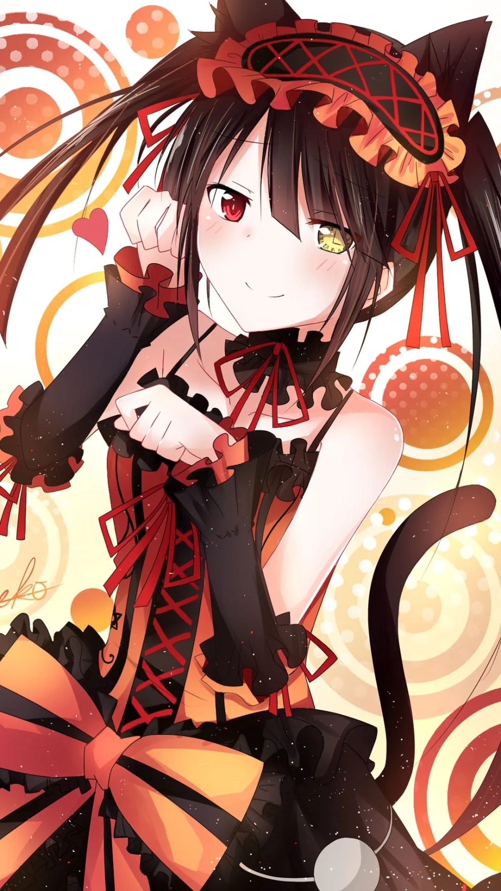 Nâng cấp laptop với kurumi tokisaki wallpaper cực phẩm