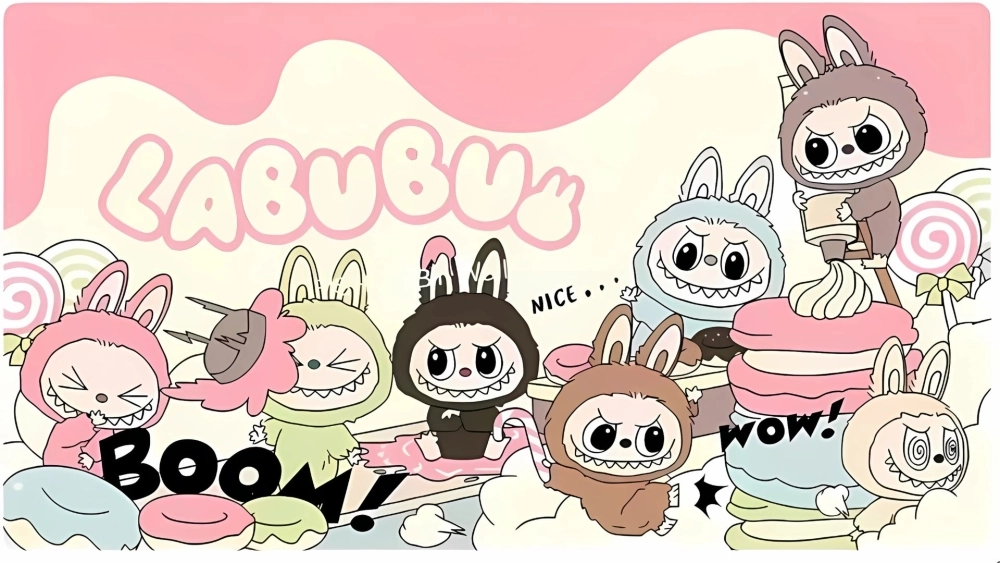 Bộ sưu tập hình nền Labubu dễ thương, cực kỳ đáng yêu